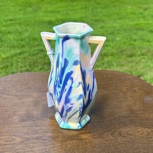 RARE Mueller “End of Day Glaze” Vase